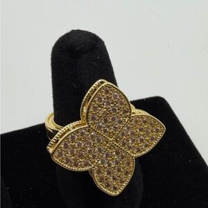 Princess Flower Adjustable Ring NWT